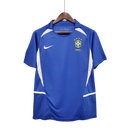 Camisa Retrô Brasil II Away Nike 2002/03 Masculino Azul