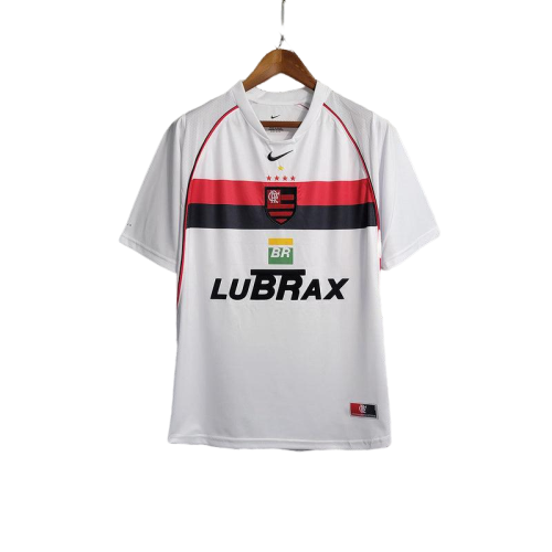 Camisa Flamengo Fora 2002/03 - Versão Retrô Branca Nike