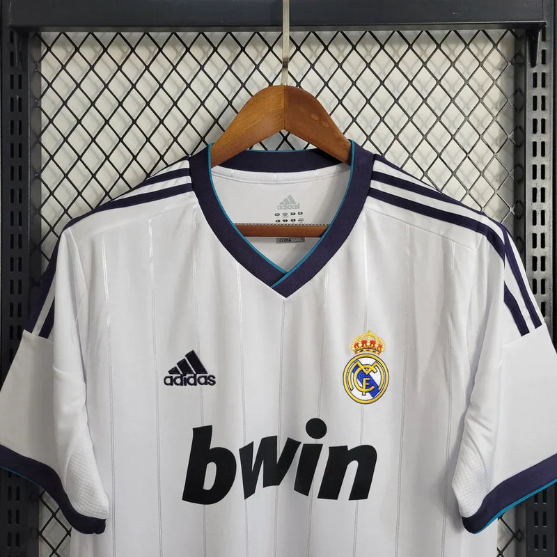 Camisa Retrô Real Madrid I Home Adidas 2012/13 Masculino Branco