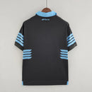 Camisa Retrô Lazio II Macron 2016/17 Masculino Preto