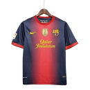 Camisa Retrô Barcelona Nike 2012/13  Masculino Azul Grená