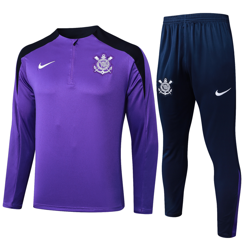 Conjunto de Treino Corinthians 25/26 - Roxo
