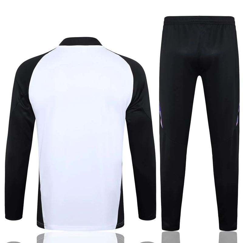 Conjunto de Treino Alemanha  2024/25 - Adidas Branco com Preto